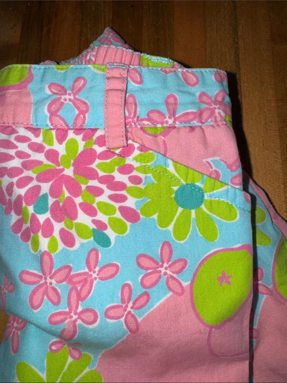 Lilly Pulitzer Elefrance Pattern Girls Capris